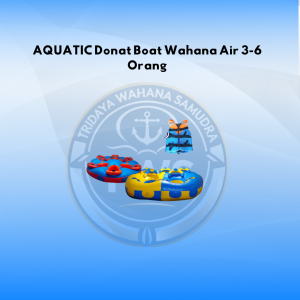 AQUATIC Donat Boat Wahana Air 3 6 Orang