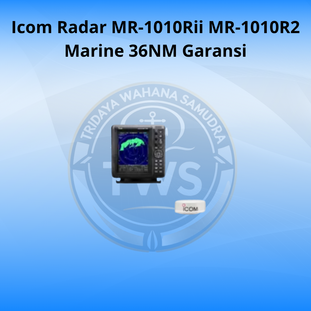 Icom Radar MR 1010Rii MR 1010R2 Marine 36NM Garansi