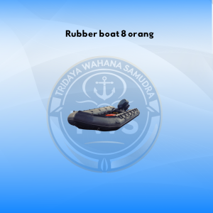 Rubber boat 8 orang