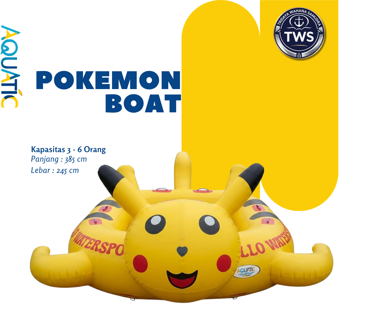 Pokemon boat AQUATIC