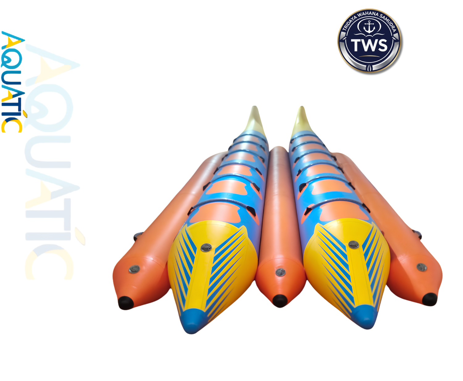Wahana air banana double inflatable boat